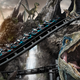 Artist rendering of the new Jurassic World roller coaster.